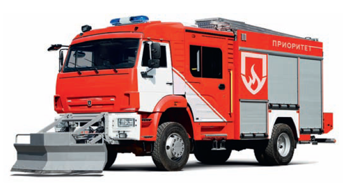 Рис. 7. Автомобиль пожарно-спасательный АПС 3,0-50 на шасси КАМАЗ-43265 (4х4,2)