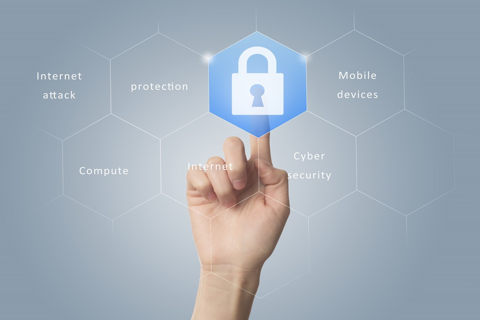hand-pressing-security-button-on-touch-screen
