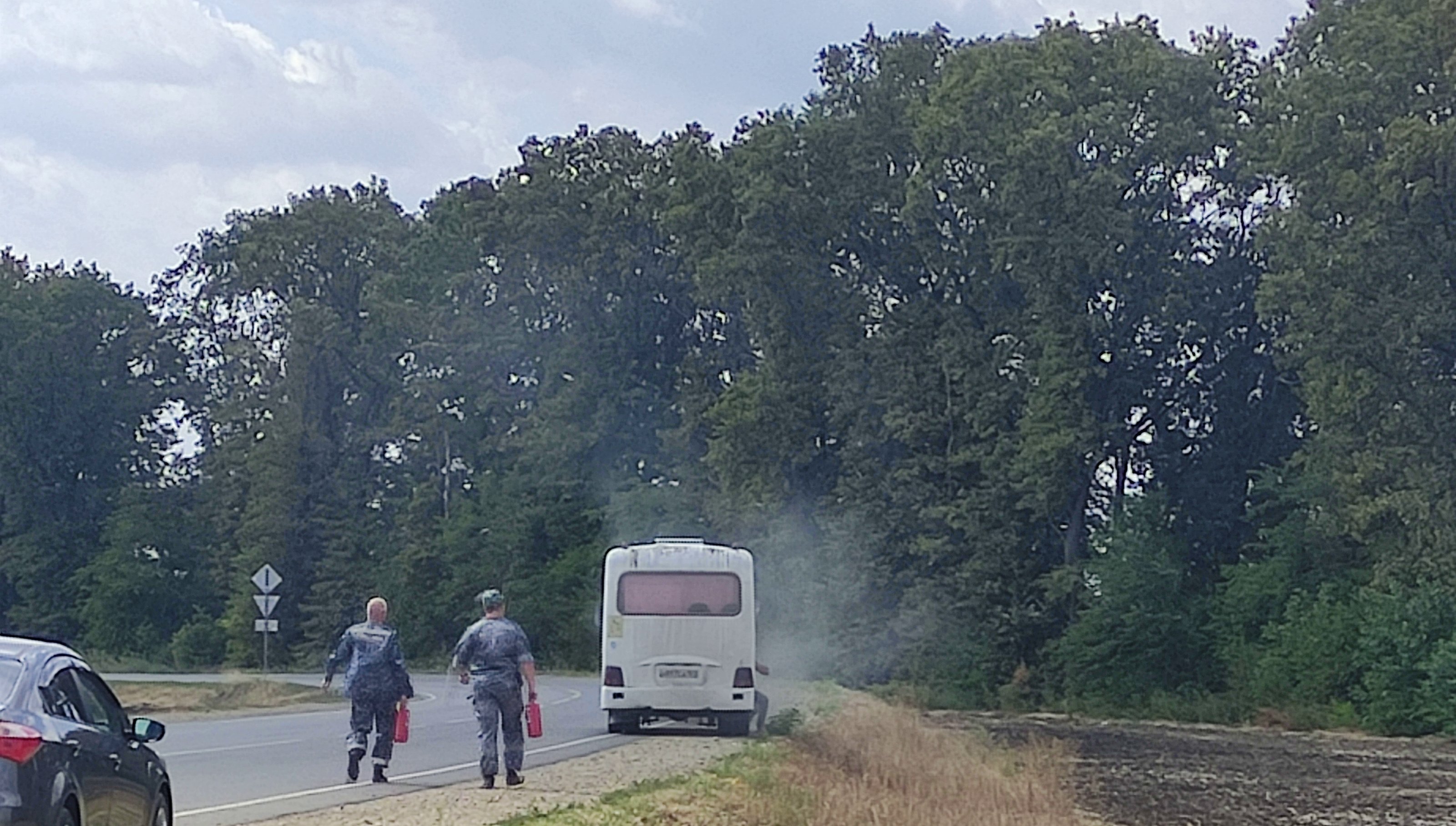 Охрана Минтранса спешит на помощь