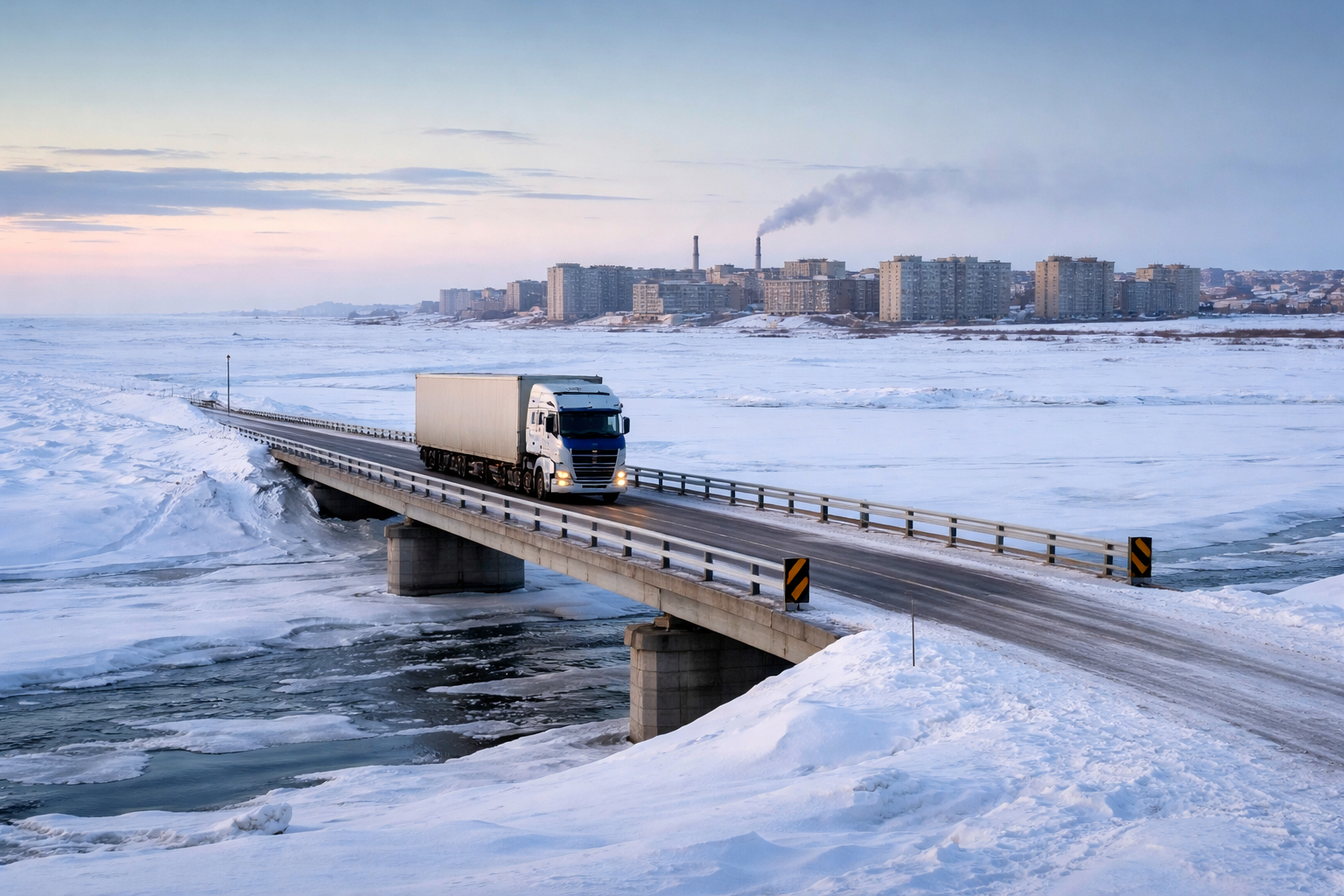 мост в Арктике