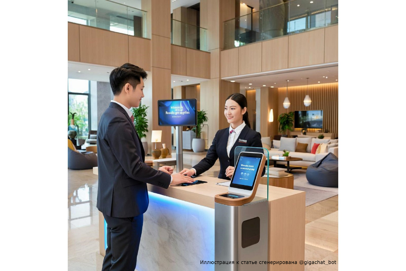 биометрия в отеле