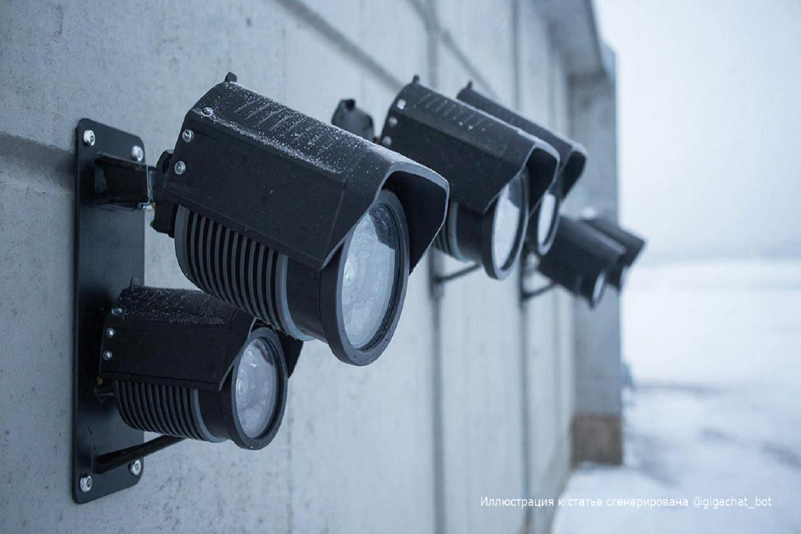 уличное видеонаблюдение