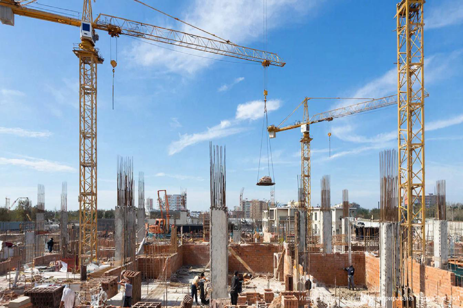 современная стройка