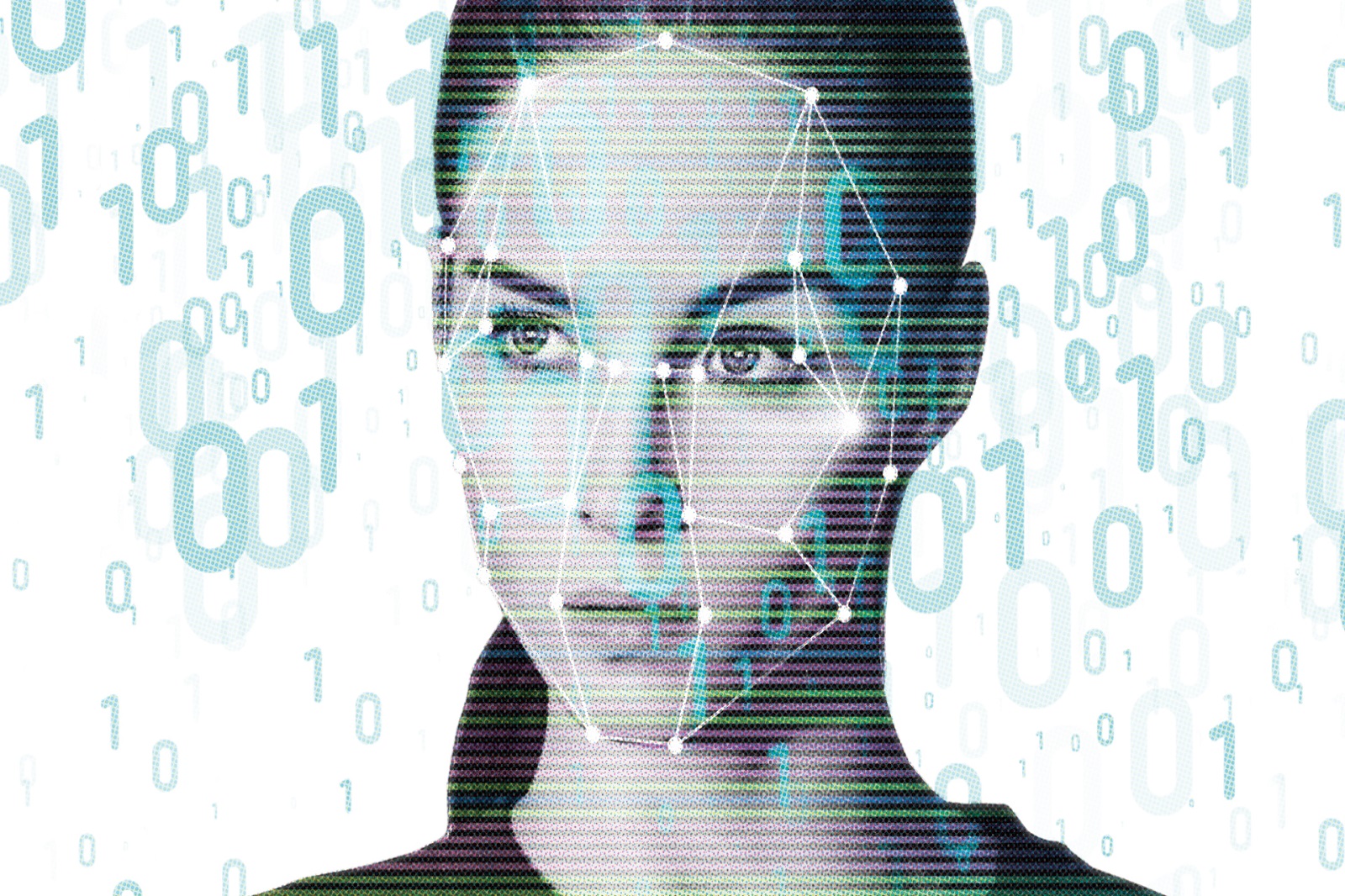 Face recognition фон