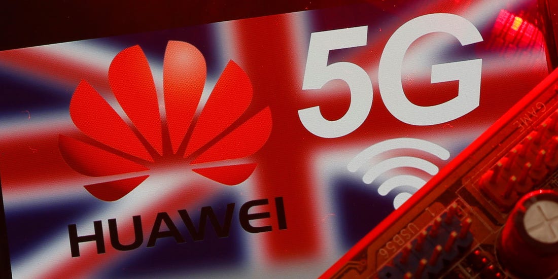 Великобритания может отказаться от технологии 5G компании Huawei