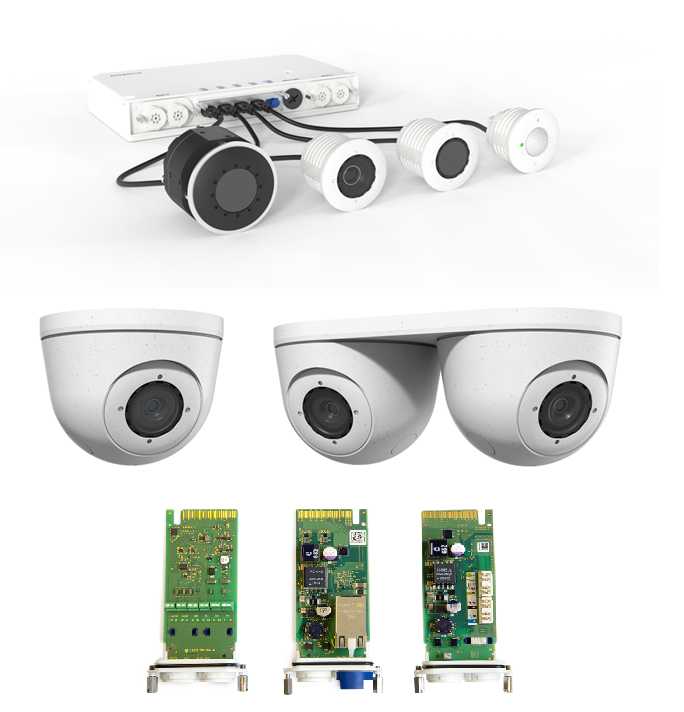Новая биспектральная камера MOBOTIX S74 с выносными мини видеомодулями