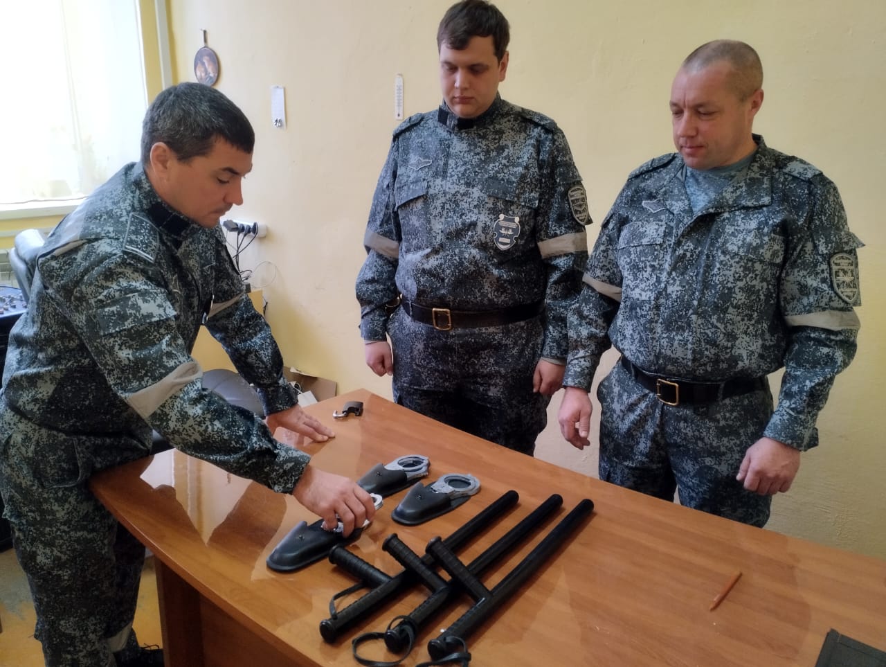 инвентаризация оружия