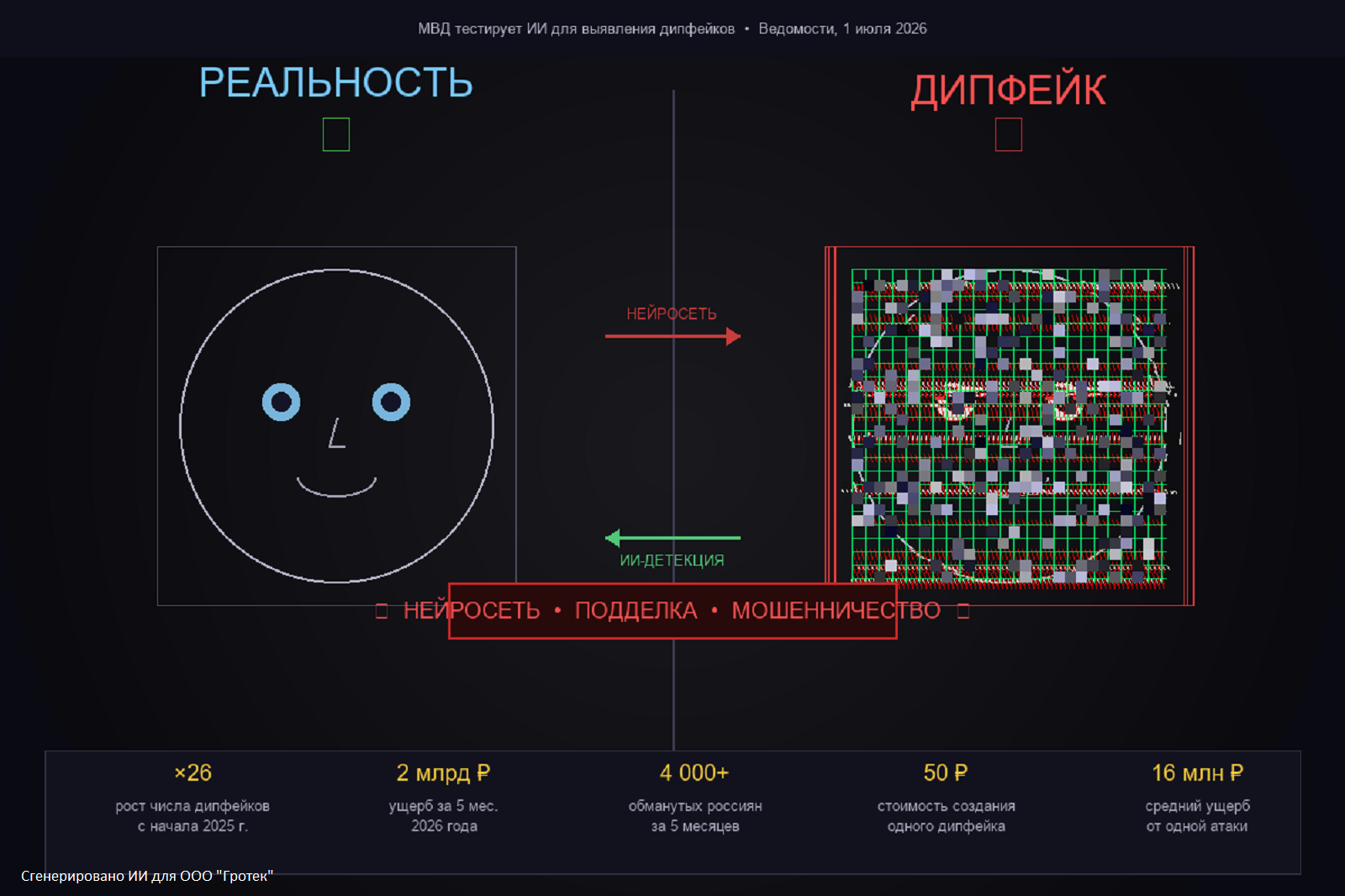 дипфейк