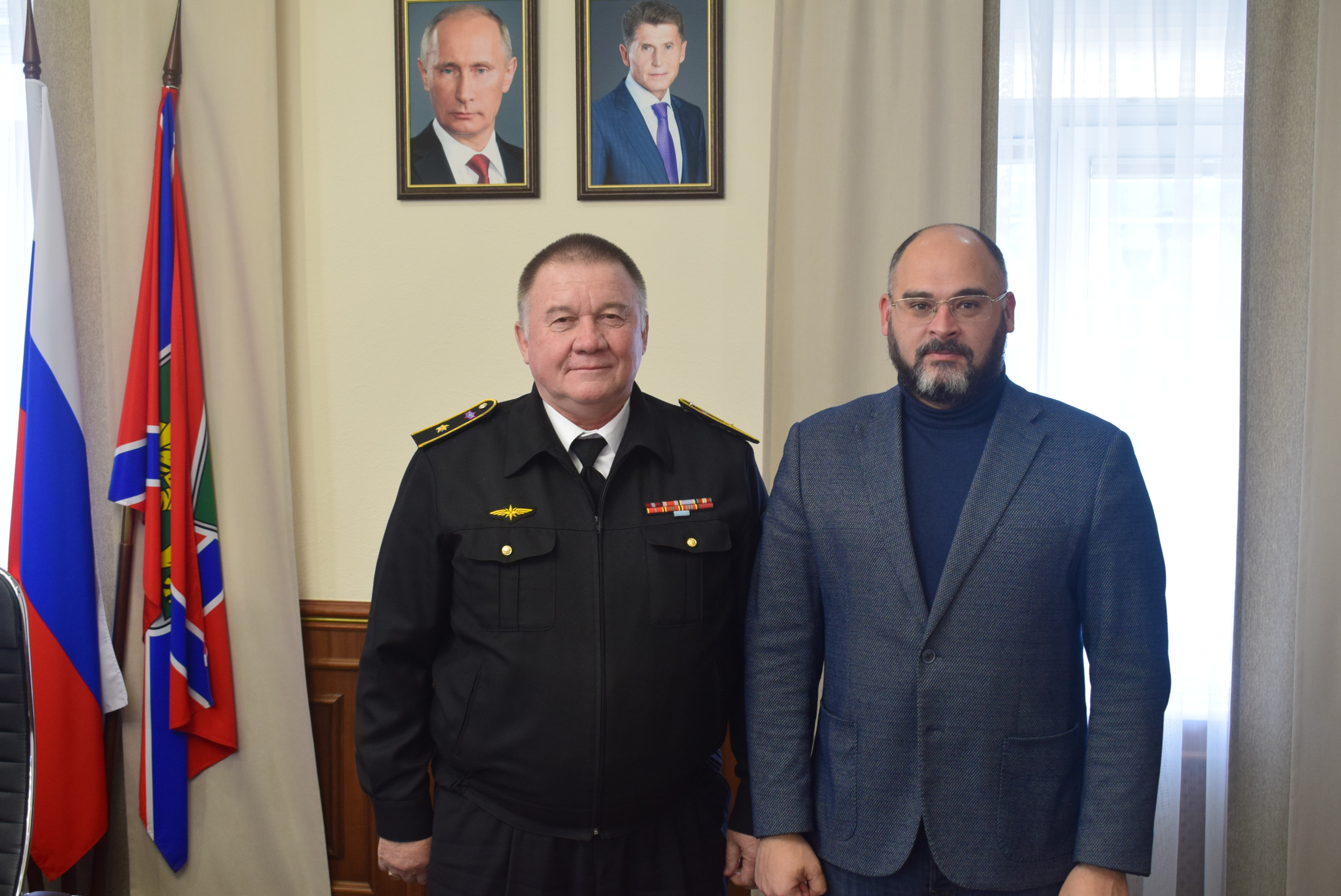 Глава Владивостока и директор Приморского филиала охраны Минтранса обсудили вопросы сотрудничества