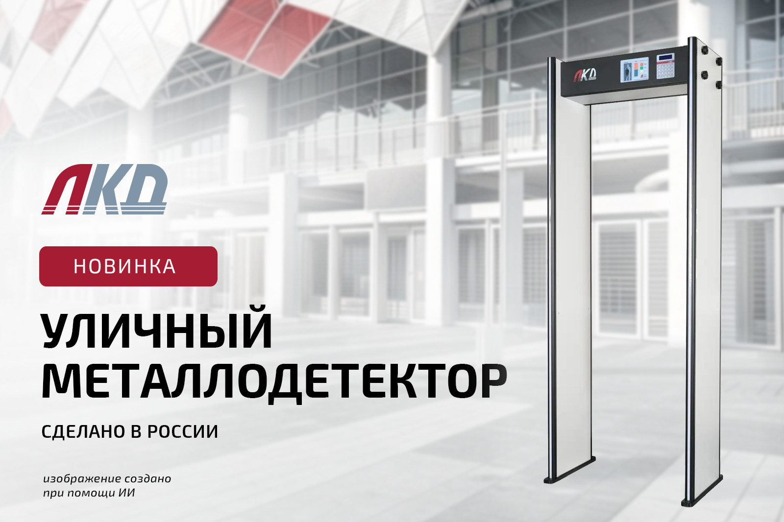 уличный металлодетектор