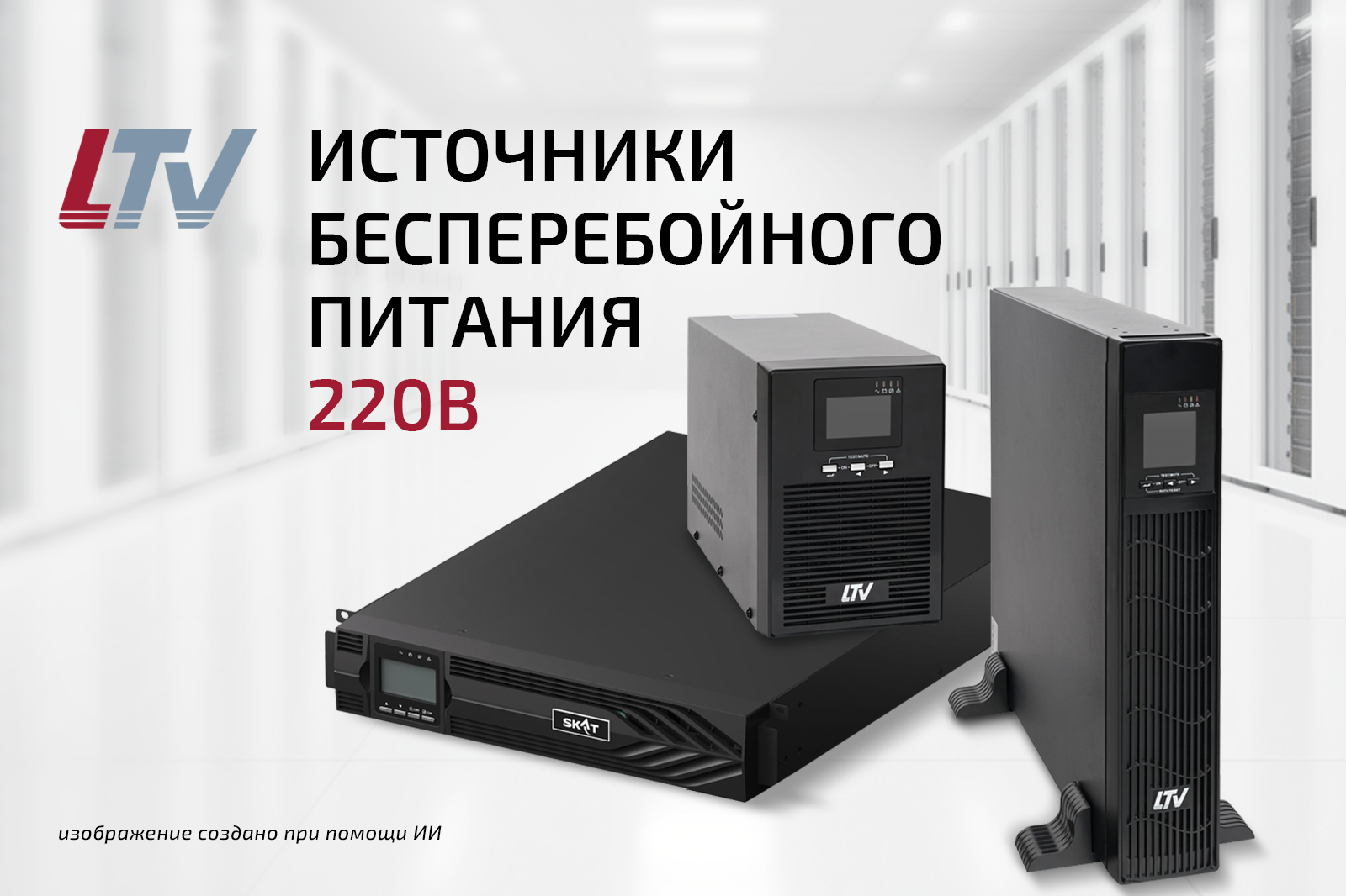 источники бесперебойного питания 220В