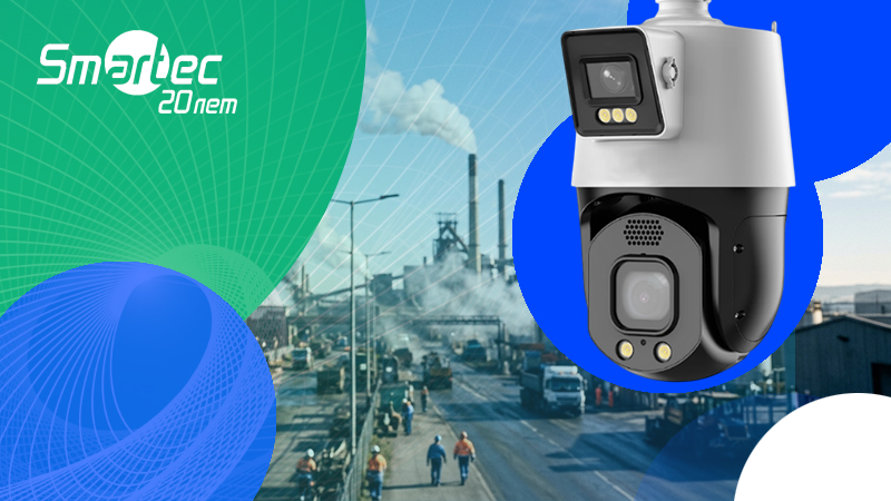 двухмодульные PTZ 360° камеры Smartec STC-IPM5931A-DL