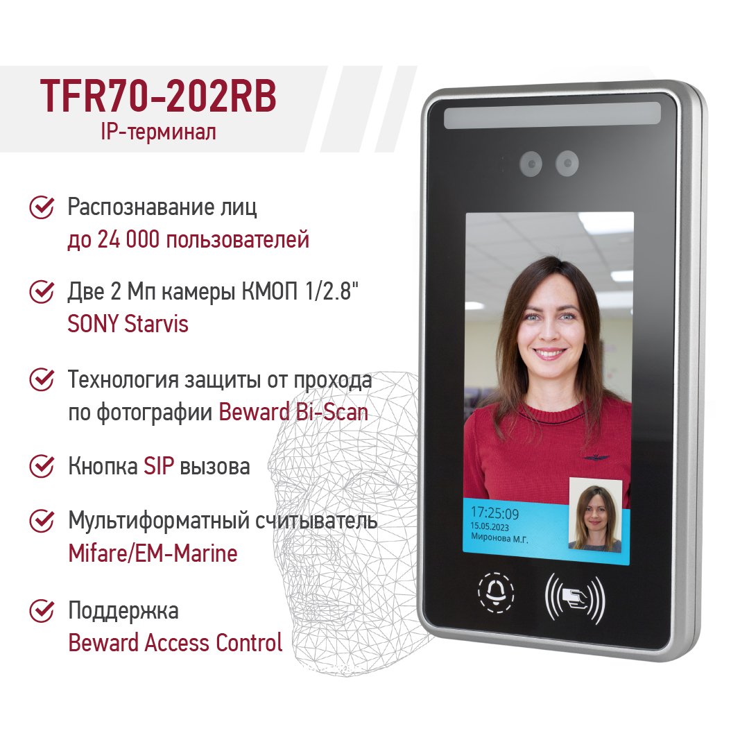 IP-терминал TFR70-202RB