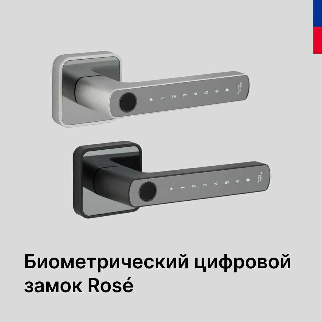 Биометрический цифровой замок Rosé