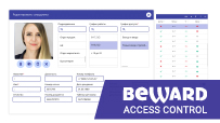 BEWARD Access Control – бесплатное профессиональное ПО СКУД и УРВ для IP-терминалов TFR