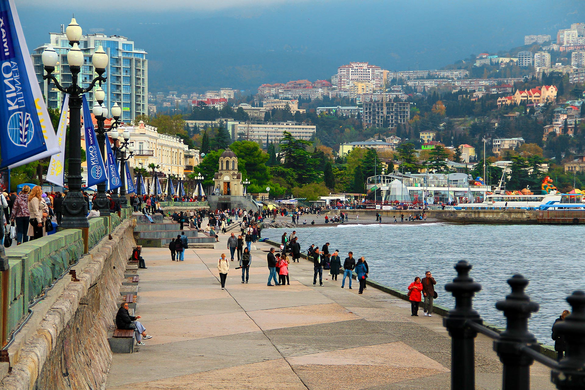 Набережные Крыма Фото