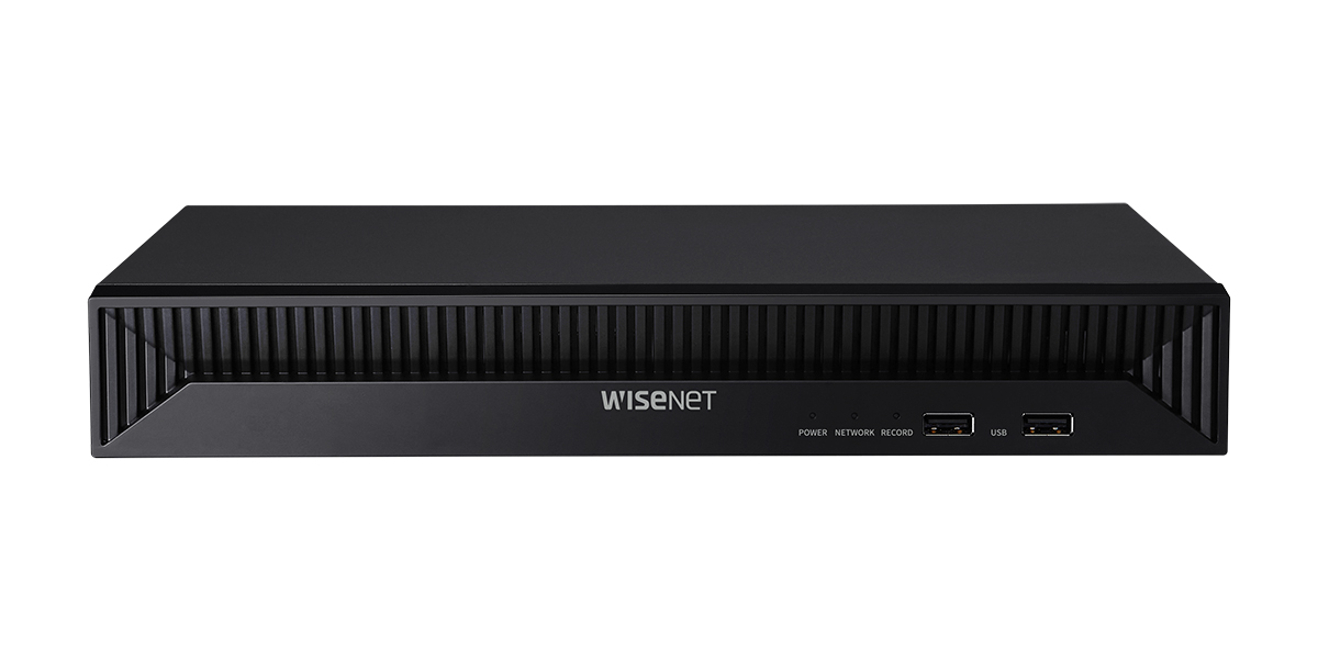 Новое от Wisenet: сетевые видеорегистраторы с PoE-питанием камер по всем каналам и поддержкой накамерной аналитики