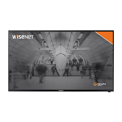 Новый профессиональный 4K LED монитор Wisenet SMT-4343 для видеонаблюдения
