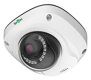 Новая сетевая купольная мини-камера Smartec STC-IPM5507A с ИК-подсветкой