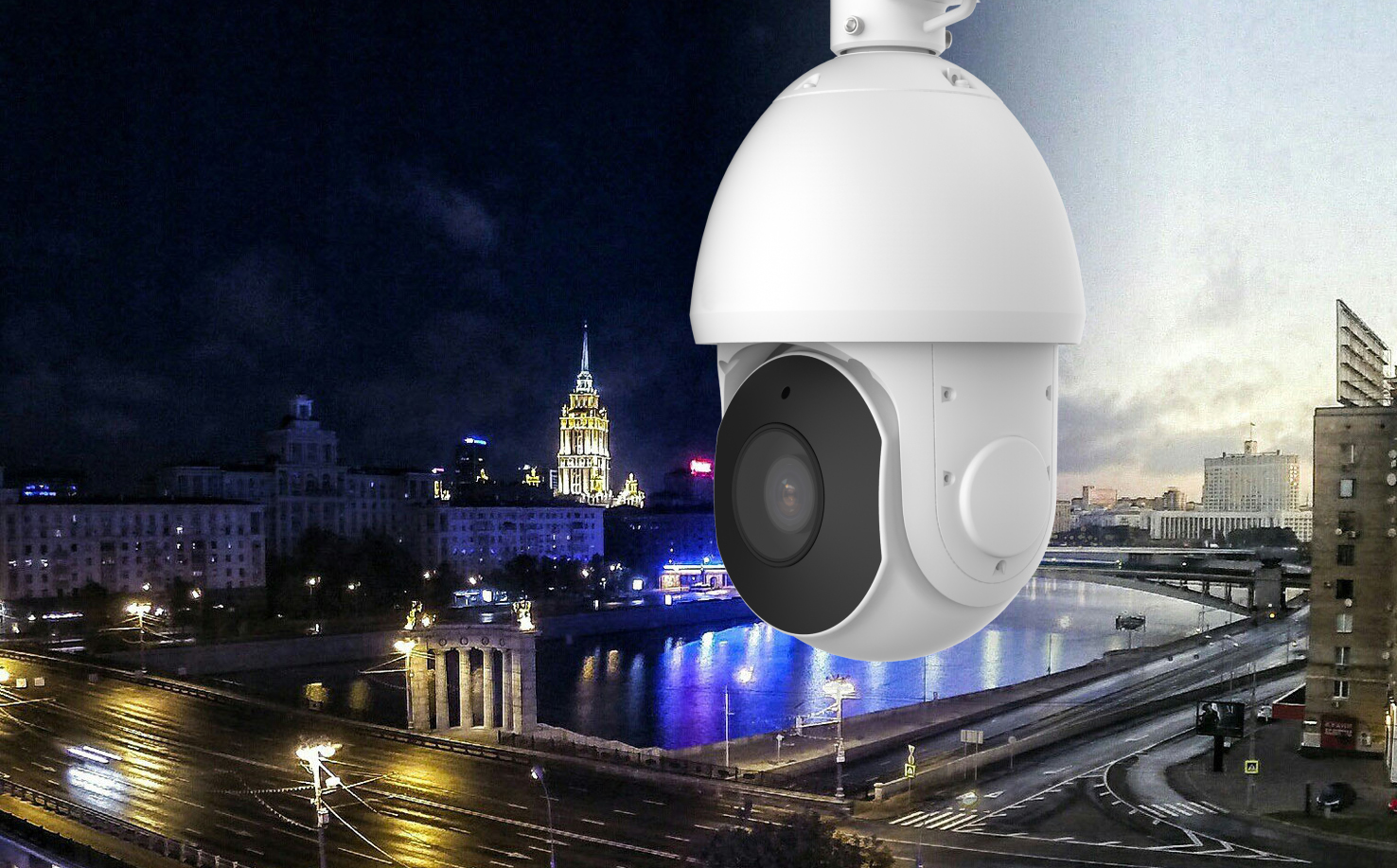 Премьера Smartec – уличная поворотная IP-камера STC-IPM5921A rev.3 Estima с 5 Мп разрешением и 200-метровой ИК-подсветкой