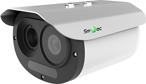 Биспектральная новинка Smartec: охранные тепловизоры STX-IP465B с функцией обнаружения/распознавания людей и ТС на средних дистанциях