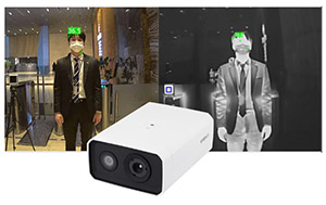 Hanwha Techwin выпустила тепловизор для измерения температуры тела с AI видеоаналитикой