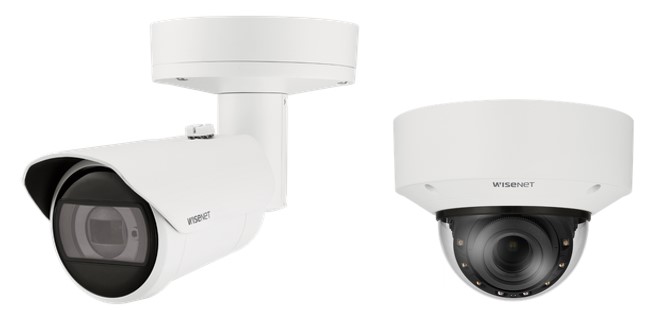 Новые купольные/цилиндрические IP-камеры Wisenet X-Core с искусственным интеллектом