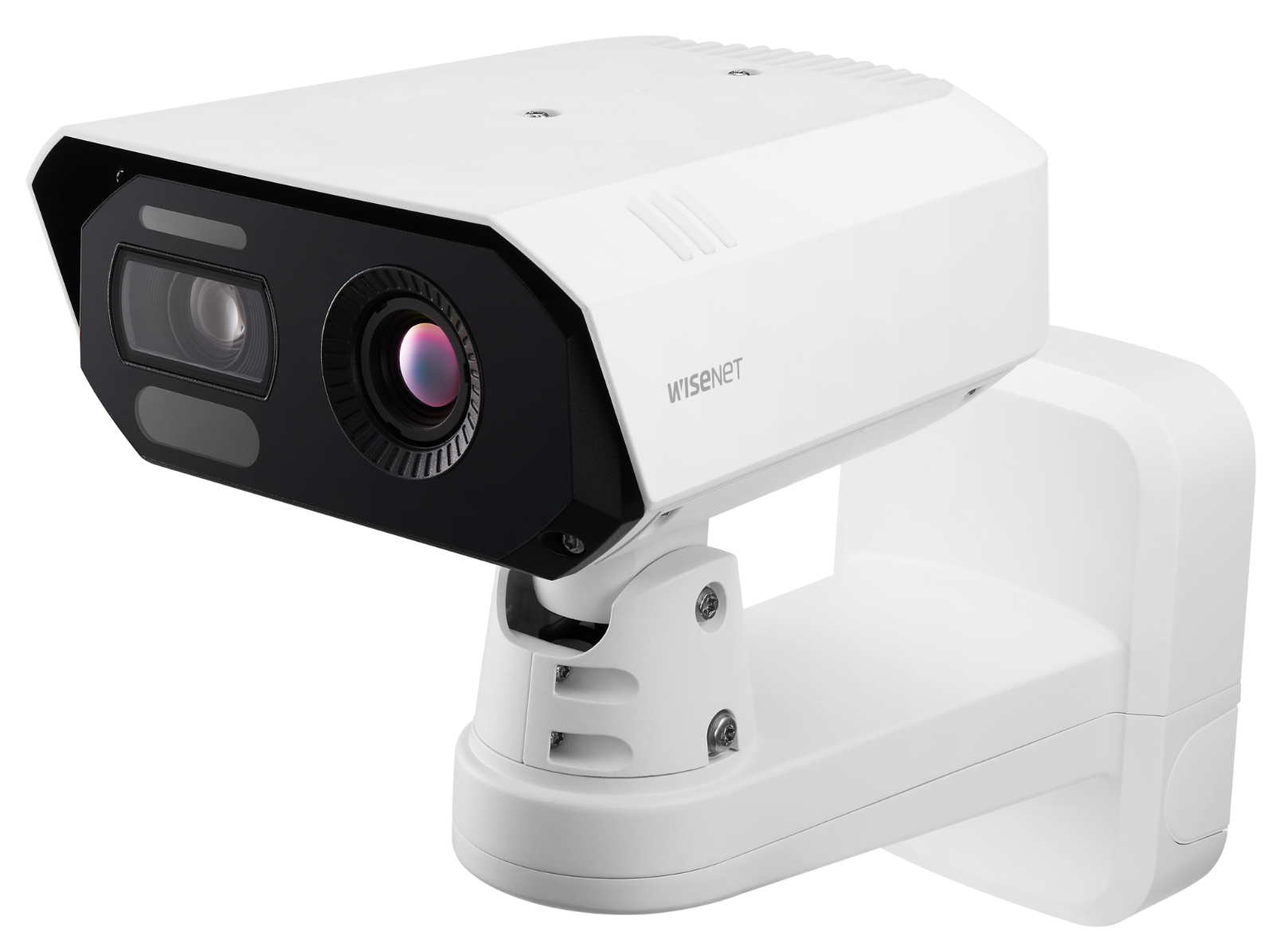 Новые биспектральные камеры марки Wisenet с 8 Мп оптическим модулем и 1,3 Мп тепловизионным