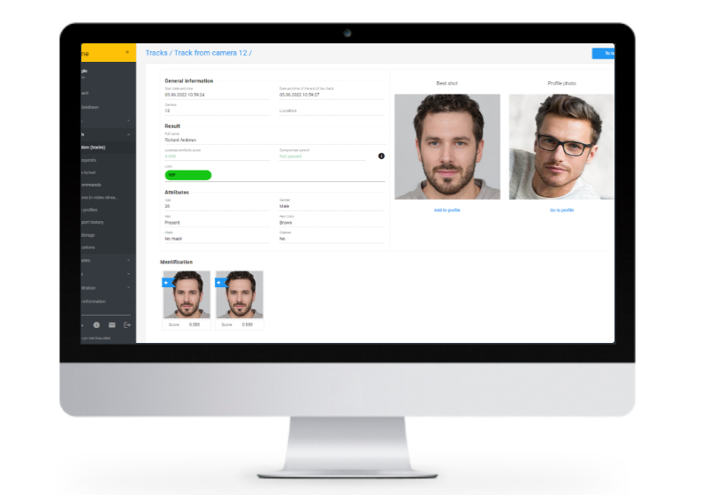 Id-Time от RecFaces – надежное распознавание лиц и биометрический учет рабочего времени